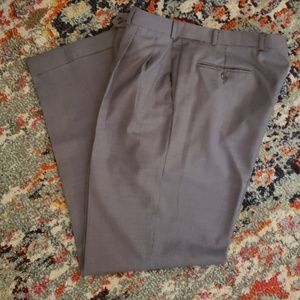 Ralph Lauren Herringbone Wool Cashmere Dress Pants